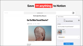Save to Notion Presentation