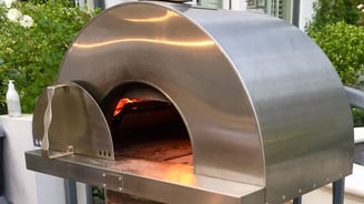 Wood-fired pizza oven available for hire in Cape Town