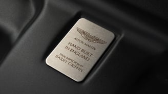Aston Martin had built badge