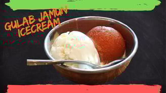 gulab jamun icecream