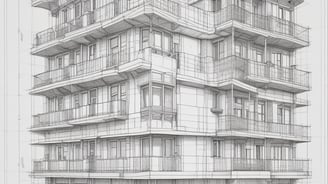 low angle view photography of a gray building