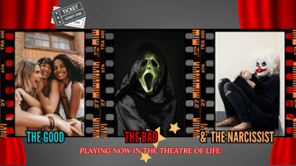 a group of people in costumes for a movie