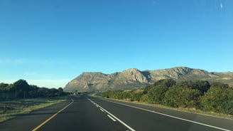 Driving the pristine roads of southern africa