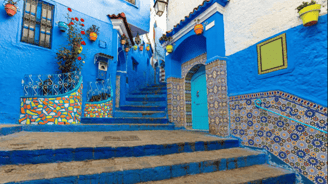 la ville bleue de Chefchaouen