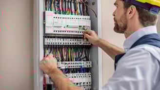 low angle view photography of a gray building