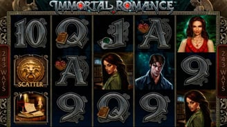 Immortal Romance Online Slots for real cash in online casino 