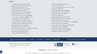 scientific references of advanced green plus
