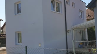 Neubau eines modernen Wohnhauses