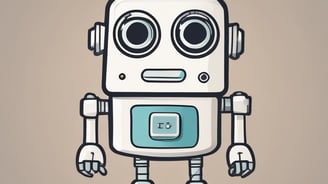 A digital illustration featuring a smartphone floating above a hexagonal platform, with gears and digital elements surrounding it. The screen displays a chatbot interface with various colored speech bubbles. The background is a solid light blue, emphasizing the technological theme. The text 'chatGPT' is displayed in 3D lettering on the right side.