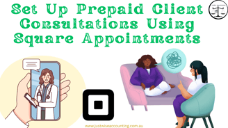 Set up prepaid client consultations using Square Appointments. A doctor is on a phone screen, while 