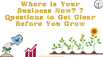Business growth illustration with watering can, plants, and graph.
