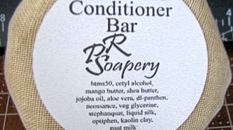 hair conditioner bar, 2.4 oz. long lasting
