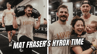 Mat Fraser Doing Hyrox.