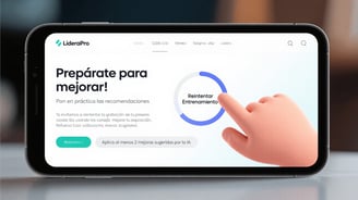 Entrenando comunicación persuasiva con LideraPro IA conseguiras el éxito social y profesional