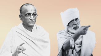 Srila Prabhupada e Srila Shyam Das Baba l'articolo parla della collera verso gli offensori