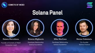 visual with Solana Panel lineup