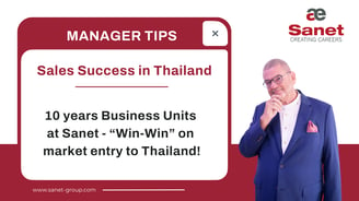 10 years Sanet “Business Unit” for Sales and Service in Thailand