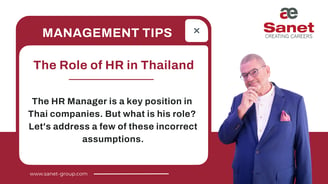 Recruitment in Thailand: What is the HR Manager’s role?