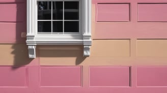 pink metal frame photo
