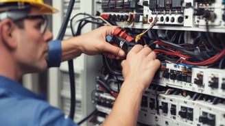 low angle view photography of a gray building