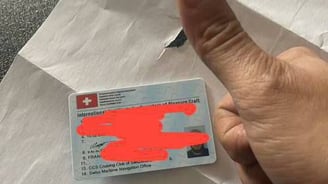 permis de conduire suisse , echter Schweizer Führerausweis, genuine Swiss driving license