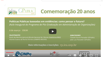 Políticas Públicas Baseadas em Evidências
