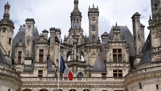 Chateau de Chambord architectural details