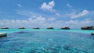 Gili Lankanfushi overwater villa pool view