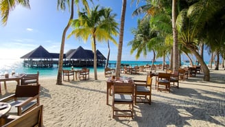Gili Lankanfushi outdoor seating