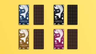 Sirene chocolate bars