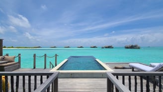Gili Lankanfushi overwater villa pool 2
