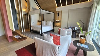Four Seasons Landaa Beach Villa Lounge