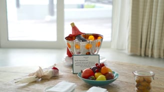 Jumeirah Olhahali Island Maldives overwater villa welcome gift