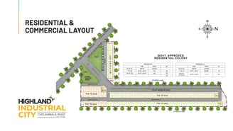 Highland Lalru Residential and Commercial layout