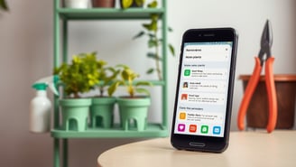 Manutenção fácil de jardinagem urbana com apps, lembretes e truques práticos. Ferramentas digitais e