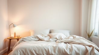 Guia prático para criar um quarto acolhedor que reduz o estresse. Transforme seu espaço em um refúgi
