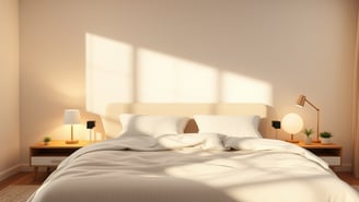 ransforme seu quarto em um refúgio de paz. Dicas simples para dormir melhor e relaxar.