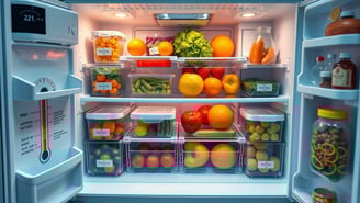 Reorganização da geladeira: como organizar alimentos para economizar energia e manter sua geladeira 