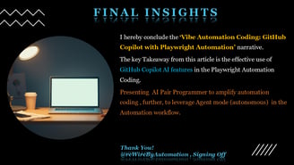 Final Insights