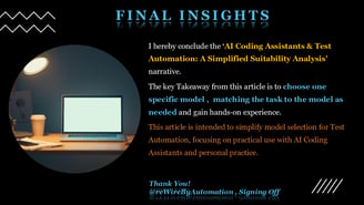 Final Insights