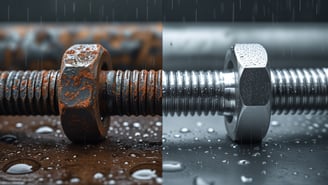 Protect fasteners from rust
