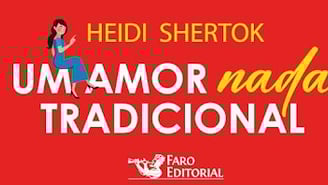capa do livro Um amor nada tradicional (Heidi Shertok)