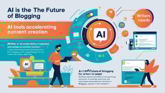 AI is the future of blogging; AI tools accelerate content creation; writers need to adapt in hindi Blog