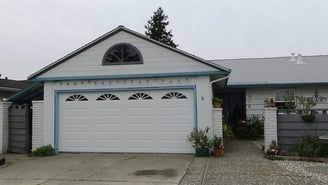 New garage door installed in Novato Ca.