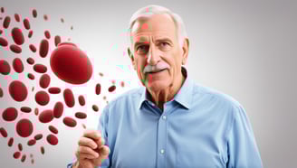 a man with a mustache and mustaches on his face