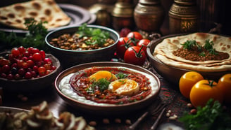 a traditional Turkish meze