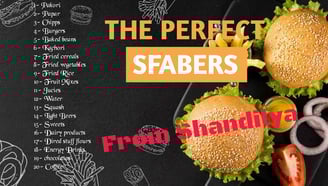 You didn't ever heard hamburger as SFABERS The taste of Nation