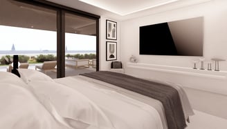 beachfront bedroom