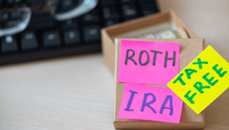 post it notes for a tax free roth ira