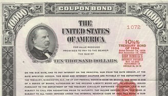 treasury bond of 1994 ten thousand dollars